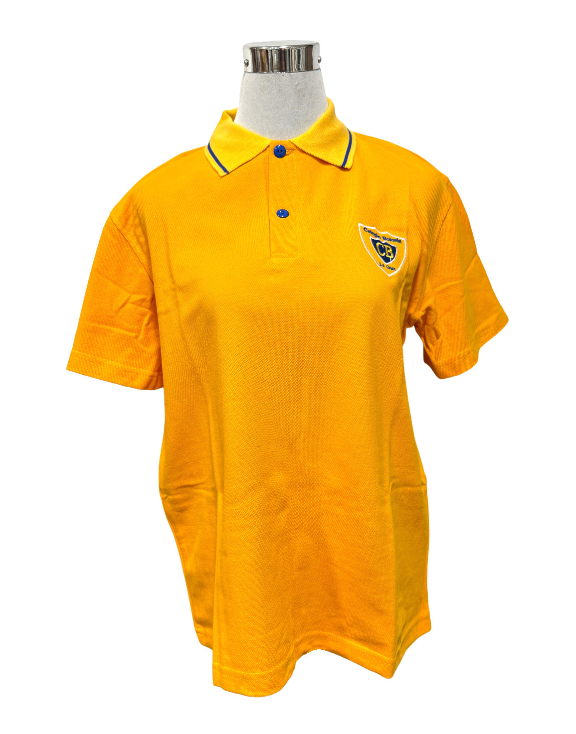 polera pique manga corta