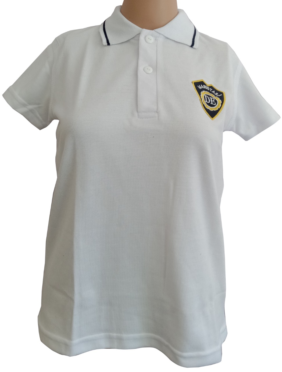 polera pique manga corta