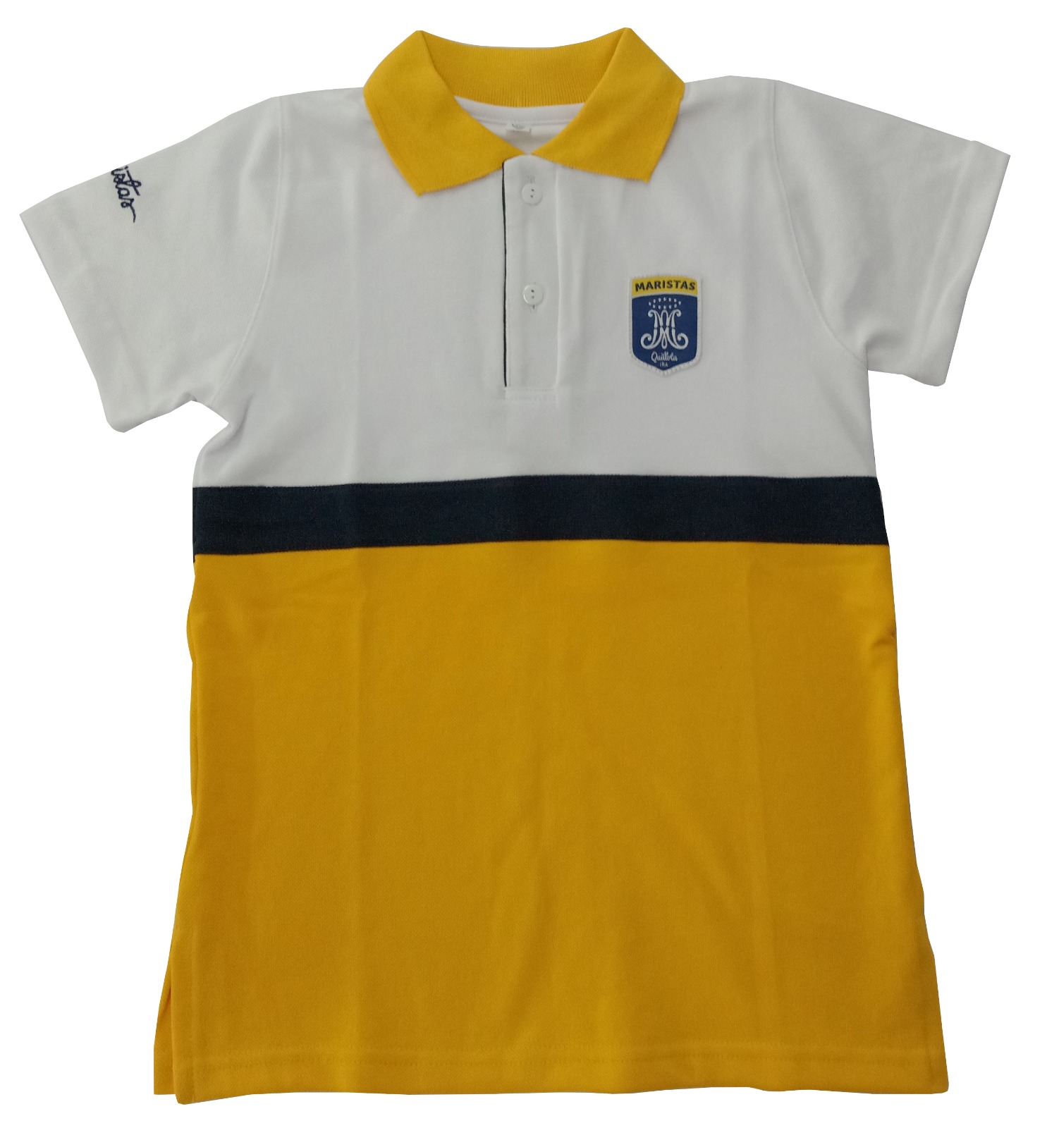 Polera pique manga corta prekinder a 6 basico