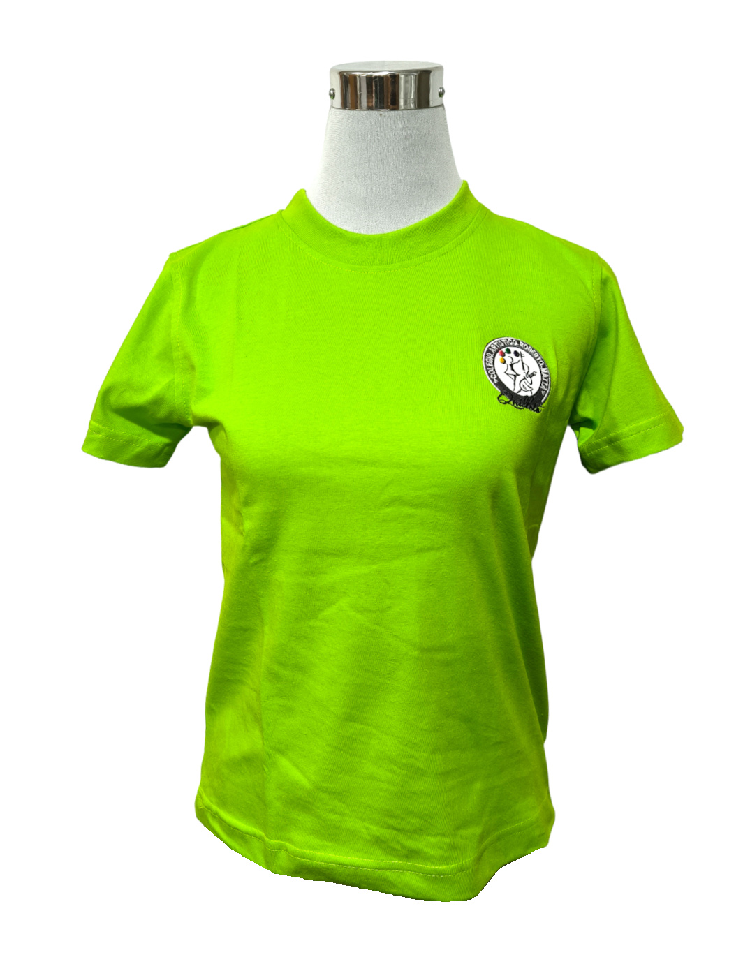 polera polo manga corta verde