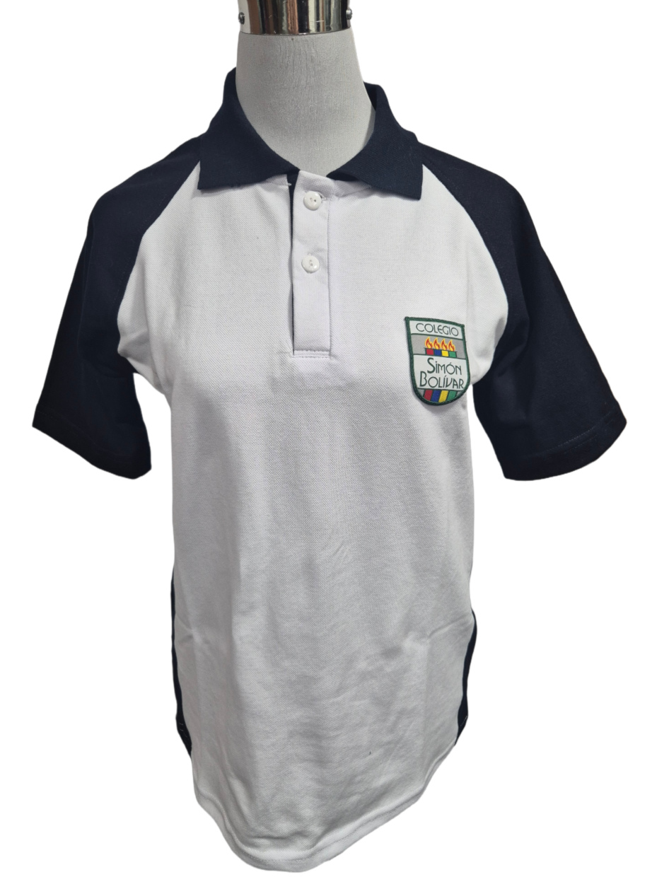 polera pique manga corta