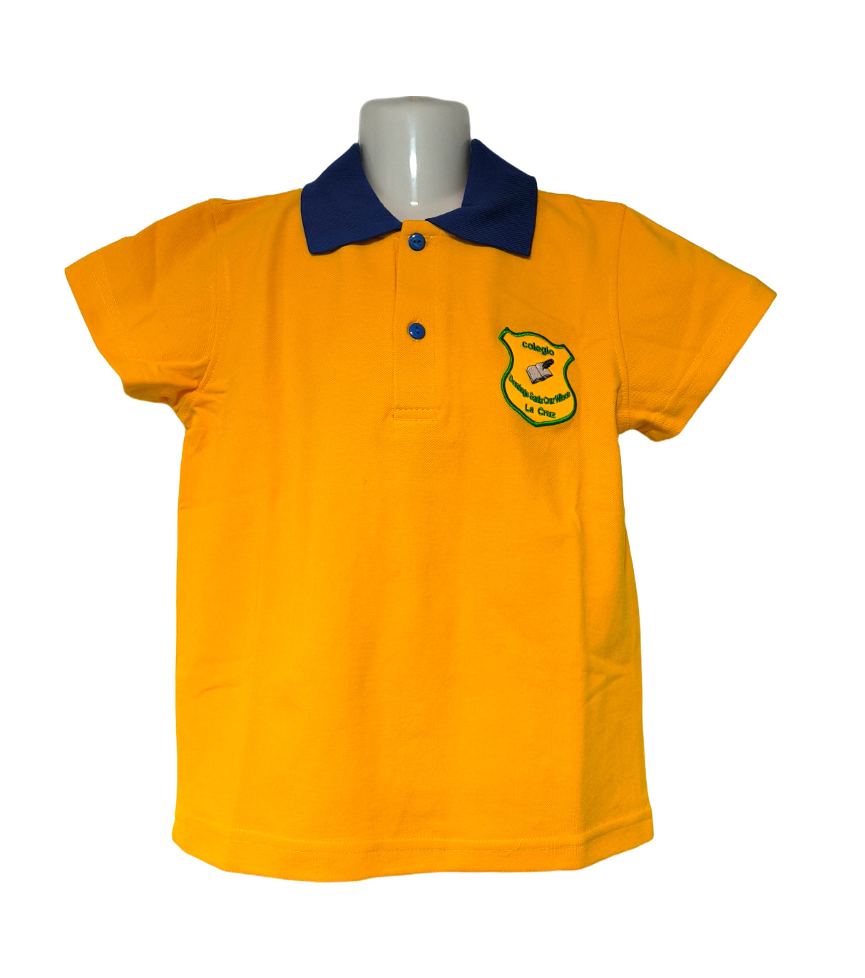 polera pique manga corta