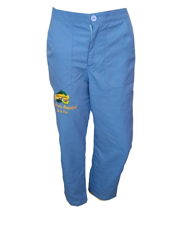 pantalon celeste